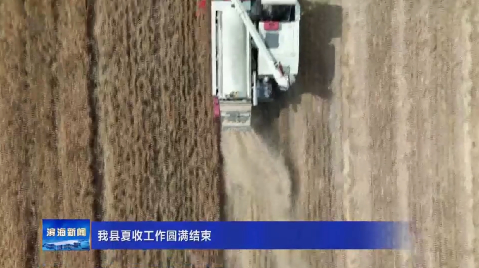 我县夏收工作圆满结束