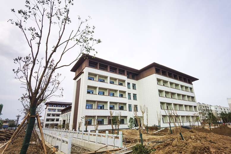 东坎高级中学施工现场