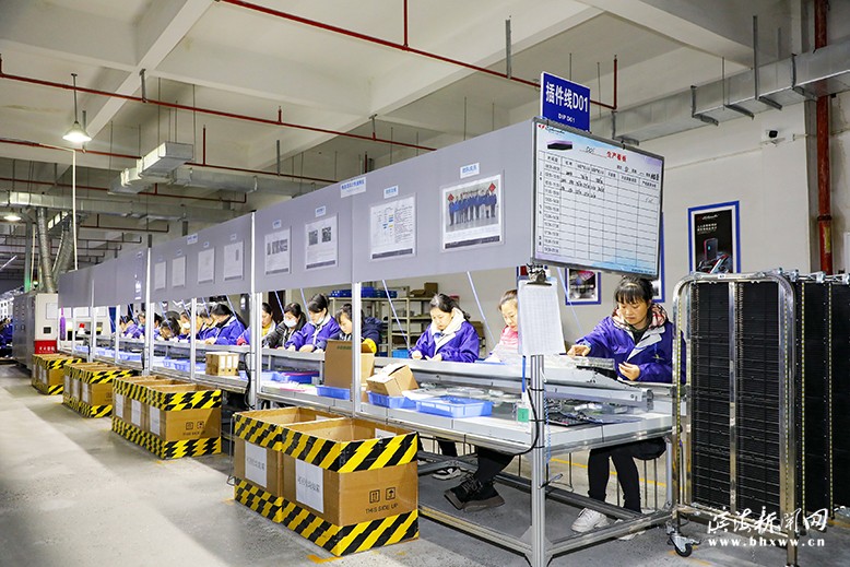 我县各工业企业掀起冲刺首季“开门红”热潮